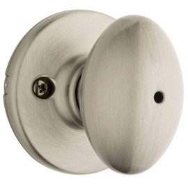 Kwikset 300AO 15 6AL RCS V1 Satin Nickel Aliso Privacy Lock