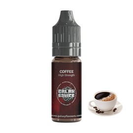 Coffee High Strength Flavouring - 230+ Flavours - Galaxy Food Flavours - 10ml Bottle