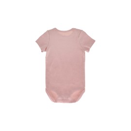Snugabye Organic Bodysuit (Misty Rose) 3-6M