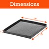 Camerons Grilling Mesh Basket - 2 Pack Reusable Non-Stick Heavy