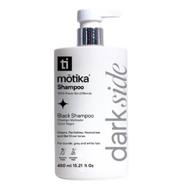 Motika Shampoo Negro - Matizador de Rubios Humo (450 ml)