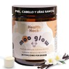 Health Hack Moo Glow  Polvo de Calostro Bovino 60 g 40 Inmunoglobulinas con NutraGamax  Grass Fed  Apoyo Microbiota, Sistema, Crecimiento del Cabello 