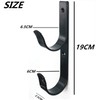 MENG ZHI AO 2 PCS Set Wide Pool Pole Hangers