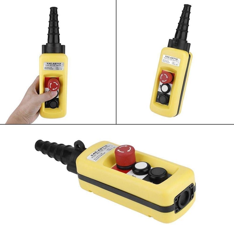 KSTE Crane Chain Hoist Push Button Switch Lifting Trailer Controller