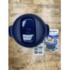 Tupperware Smart Multi-Cooker Microwave Steamer Cooker Cobalt Blue-New-SHIP INCL