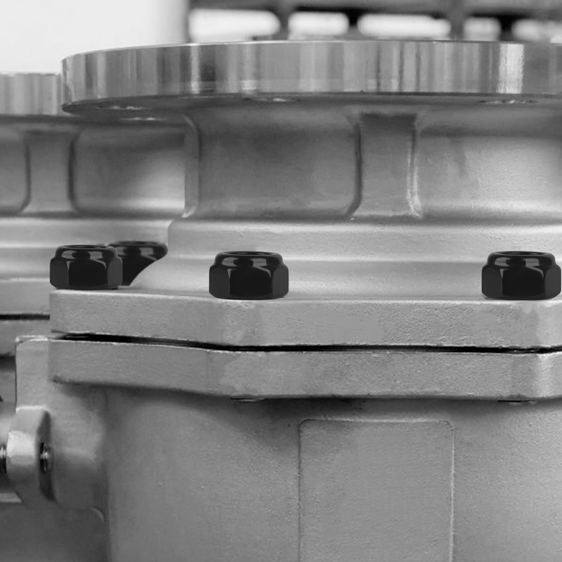 30 PCS 3/8-16 Nylon Insert Locknuts, Standard Inch Thread Self-Lock