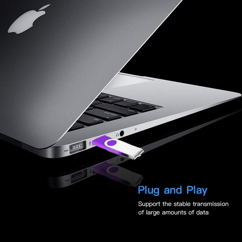 USB Sticks 8 GB Pack of 20 Multi-Coloured AreTop Memory