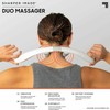 Sharper Image Duo Massager Compression With Dual Node Vibration ,