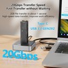 MiliPow Dual-Bay M.2 NVMe SSD Enclosure, Offline Clone SSD Duplicator,