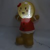 Valentines Day Inflatables Gingerbread Girl Waterproof Thickened Blow Up Gingerbread