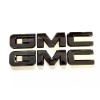 Auto Front & Rear Gloss Black OVERLAY Emblem Badge Fit