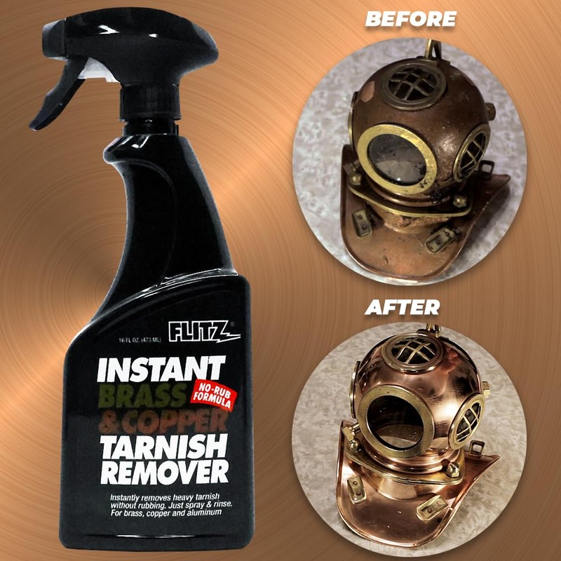 Flitz Flitz Instant Brass & Copper Tarnish Remover - 16.