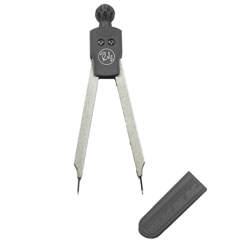 EMI Premium Quality Deluxe EKG Caliper and EKG Ruler Pocket