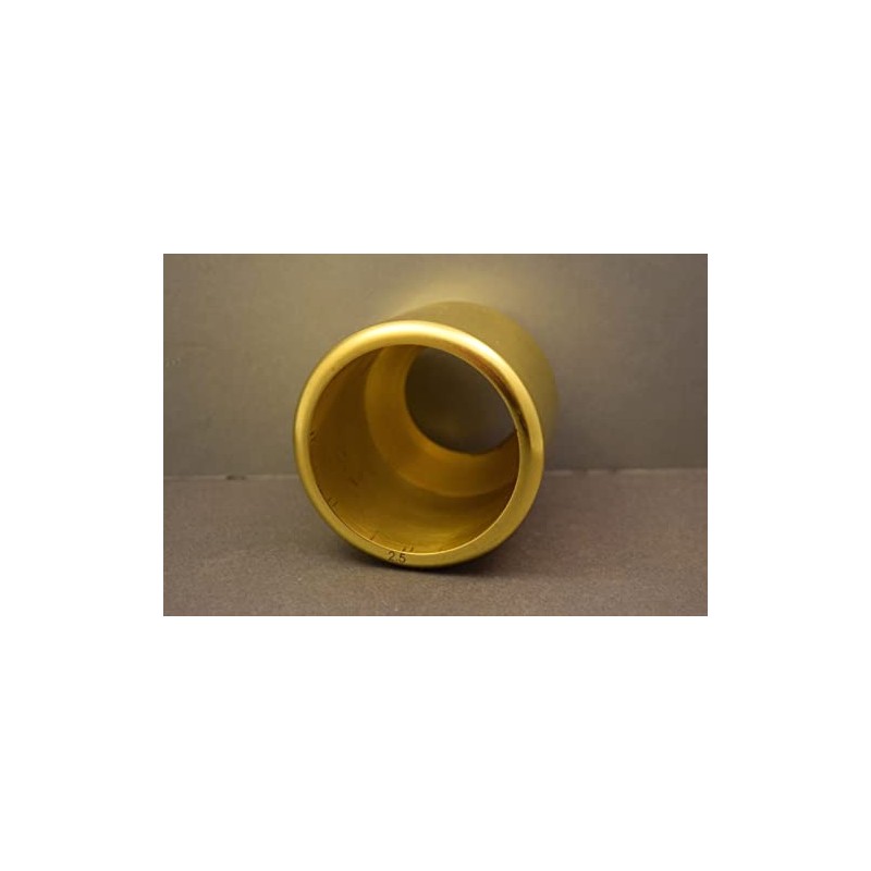 Single Brass Candle Follower for 2 1/2" Diameter Paschal Candle