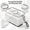 Refrigerator Storage Box for Food Organization – Clear Stackable Container