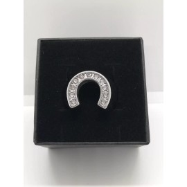 Joyeria Jara Horse Shoe Titanium Stainless Steel Size 9 Biker Ring New