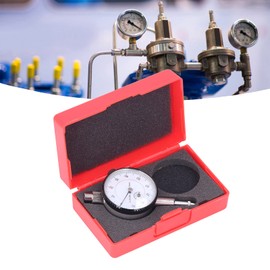 Dial Indicator, Accuracy Dial Indicator Aluminum Alloy Dial Test Dial Indicator Tips Dial Caliper Dial Test Indicators 0‑5mm Dial Test Range 0.01mm