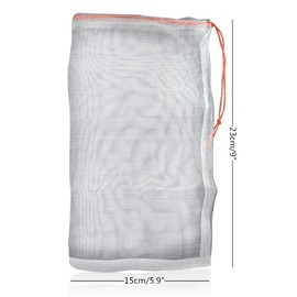 HONBAY 30pcs Insects Mosquito Bug Net Barrier Bag Garden Plant Fruit Flower Protect Netting Bags, Plant Seed Carrier Bag