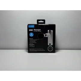 NuvoMed mini Massager Full Body Massage 6 Speed, Rechargeable - Silver