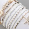 Shell Starfish Bracelet Charm Bracelet Summer Jewelry Stuff Puka Shell