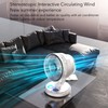 Small USB Desk Fan Silent Strong Wind Efficient 3 Speeds