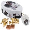 Gardiners of Scotland Handmade Fudge 120g Oval Tin, Scottie Dog