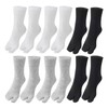 HDGSAFD 6 Pairs Toe Socks, Toe Socks, Flip Flop Socks,
