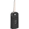 TAVICE Compatible Mazda 2 Button Remote Flip Key Shell Mazda