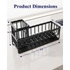 Kitsure Sponge Holder for Kitchen Sink - Rustproof Stainless Steel
