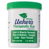 Unker's Unkers Therapeutic Rub for Joint Pain, Sore Muscles, Burn