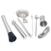 DollaTek 7Pcs Stainless Steel Cocktail Bartender Bar Set Kit Cocktail