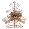 com-four® Decorative Christmas Tree - Glittering Christmas Fir for Hanging