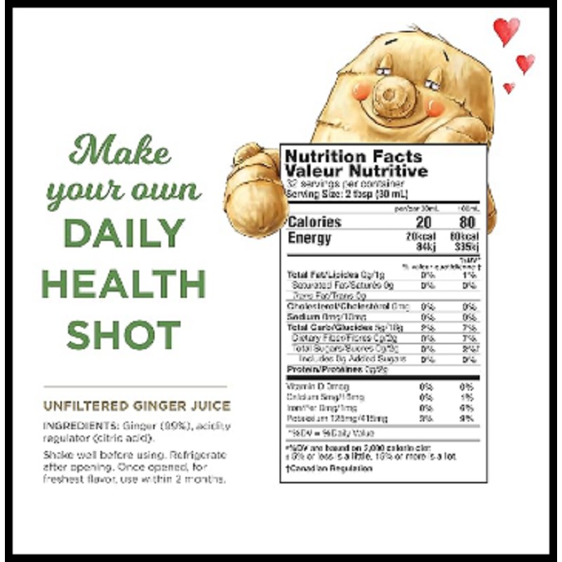 Ginger Juice 99% Pure Ginger Juice by The Ginger People