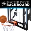 Franklin Sports Wall Mounted Basketball Hoop – Fully Adjustable –