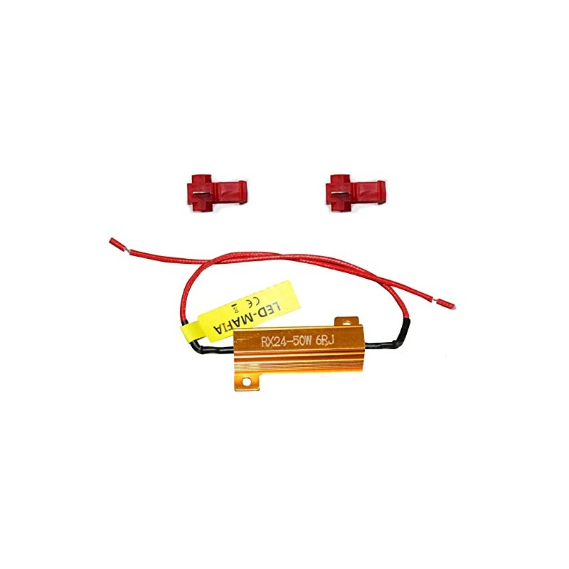 1 Resistor Resistors 50 Watt 6 Ohm / 25 Watt