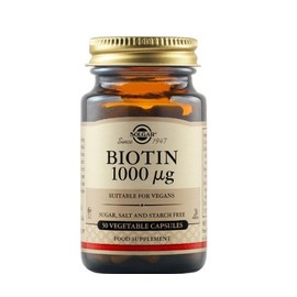 Solgar Biotin 1000mcg 50 Tablets