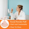 4 Pieces Triangle Makeup Powder Puff Make Up Sponge, Soft