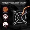 YIMATEECO 40mm Fan Grill Guard, 2 Pack CPU Case Fan