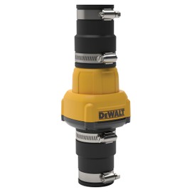 DEWALT DXWPCV69512 Full-Flow Sump Pump Check Valve, 1-1/4-Inch or 1-1/2-Inch