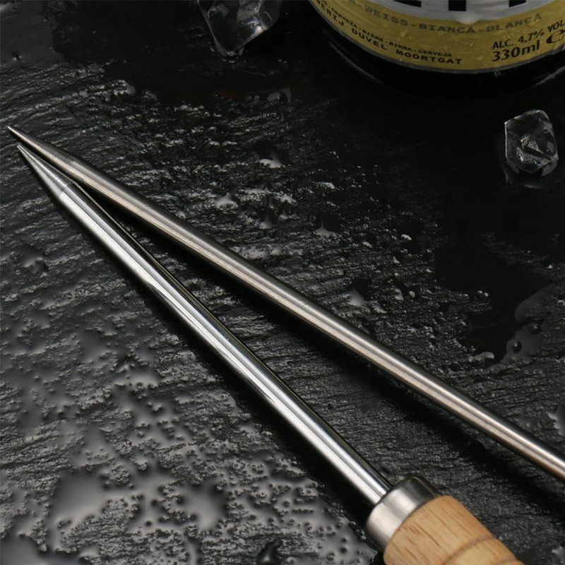 SagaSave 7.3 inch Ice Pick, Stainless Steel Ice Pick with