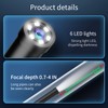 Endoscope Camera with Light, Borescope with 6 LED Lights,Endoscope with