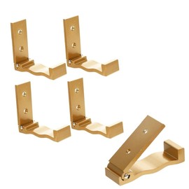 5 pcs Coat Mounted Wall Hooks 4pcs Folding Coat Hook Key Clothes Hook Aluminum Clothes Hangers Folding Coat Hooks,Wall Hangers for Hanging Utensils, Hats, and Towels