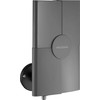 Insignia NS-ANT20DA Compact Outdoor Amplified TV Antenna - Gray