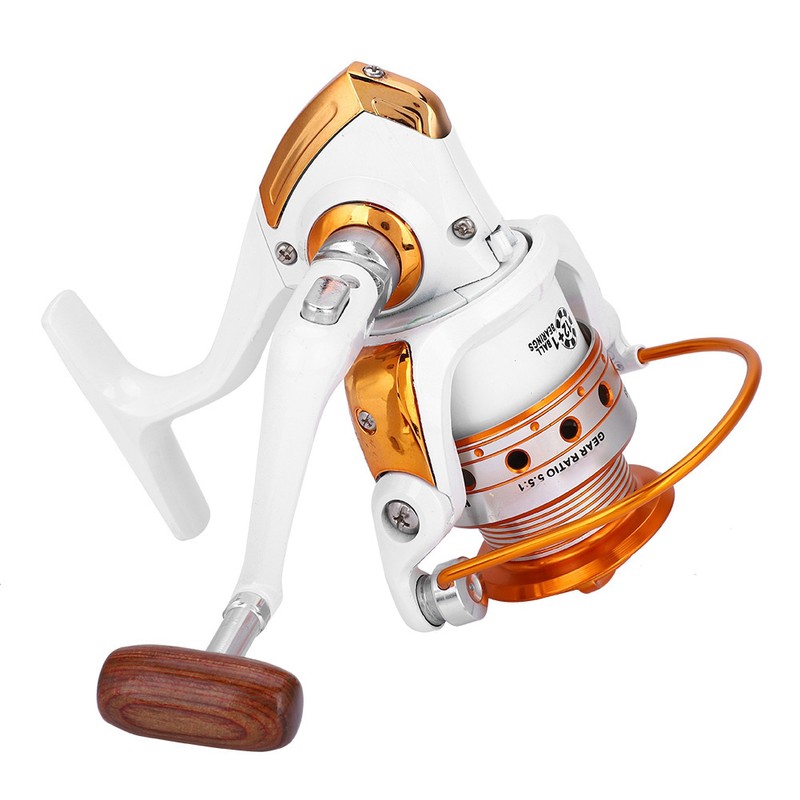 Salt Freshwater Metal Heavy Duty Lightweight Casting Spinning Fishing Reel