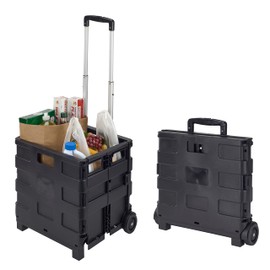 Unknown1 Tote Go Collapsible Utility Cart 15"x13"x14.2" Multi Color Plastic