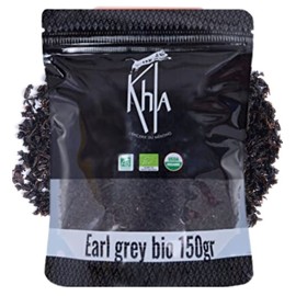 Khla - Organic Earl Grey Tea 150g - English Black Tea - Bergamot Citrus - Loose Leaf- Asian Tea - Origin Sri Lanka - Herbal Tea & Infusion