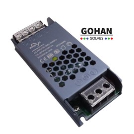 Fuente de Poder Slim 12V 60W - Alimentación Conmutada de Alta Eficiencia para Uso Interior, Ideal para Sistemas de Iluminación LED y CCTV, Compacta y Duradera (60w)