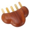Sandalwood Meridian Comb Nose Massager Rosewood Scalp Massage Comb Set
