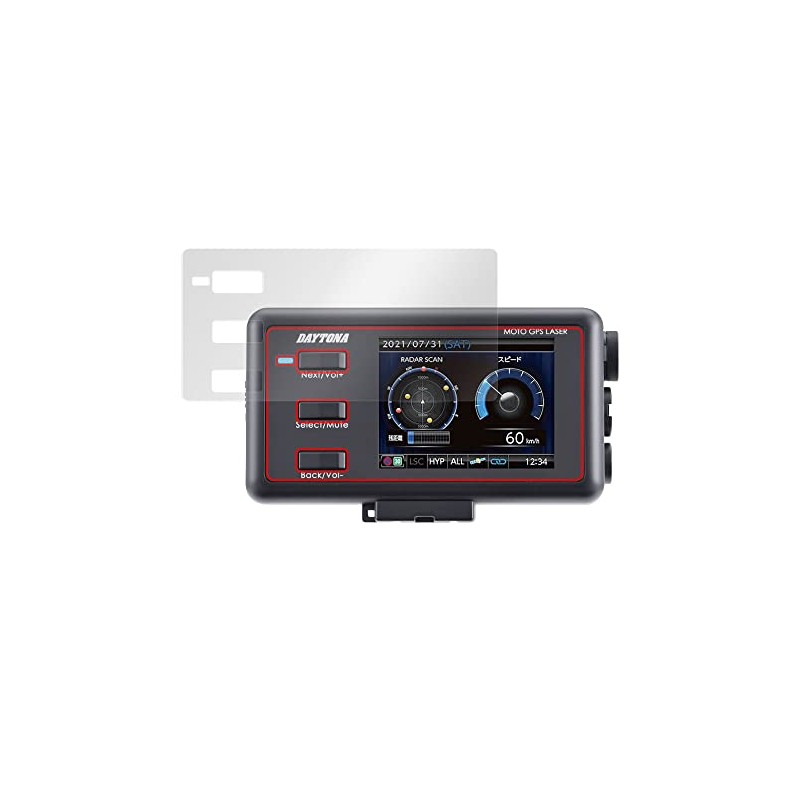 Miyabix DAYTONA MOTO GPS LASER (25674) Anti-Glare Protective Film Fingerprint