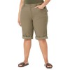 prAna Plus Size Hall Capris II, Slate Green, 24 More,